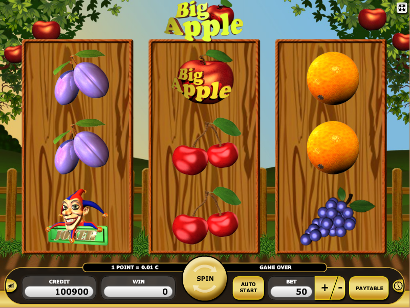 357 - Big Apple Wins Slot Game by Booming Games