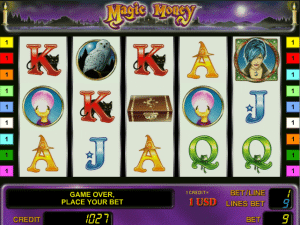 magic money online slot