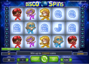 online slot disco spins
