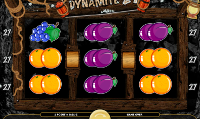 dynamite 27 online slot from kajot