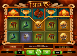 Online Slot Machine Fistcuffs