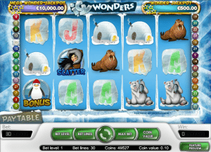 online icy wonders slot machine