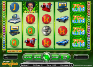 the funky 70s online slot game
