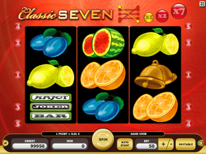 Classic Seven Online Slot Machine
