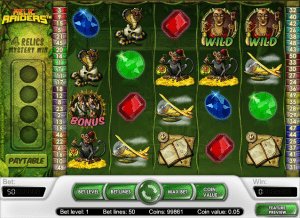 online relic raiders slot machine