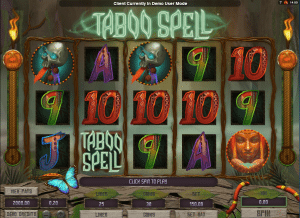 online taboo spell slot