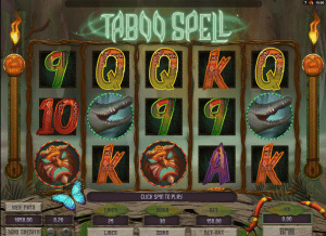 online taboo spell slot machine