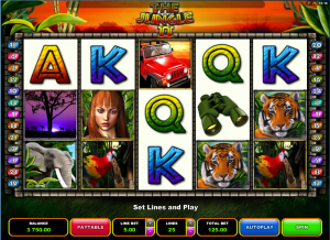 The Jungle 2 online slot machine game
