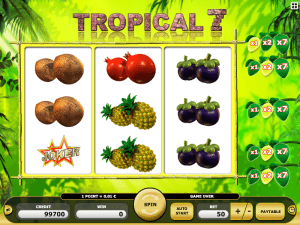 tropical 7 online slot machine