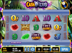 online slot Cash wizard