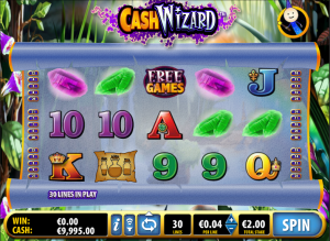 cash wizard online slot machine