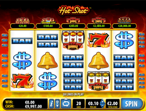 online slot machine hot shot