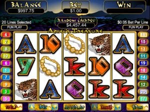 Aztec treasure Online slot Machine