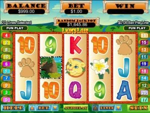 Lion´s Lair Online Slot Machine