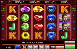 Online Slot Machine Blue Heart