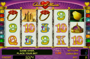Online Queen of Hearts Slot Machine