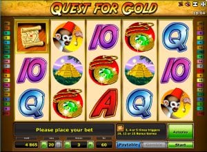 Online Slot Quest for Gold Machine