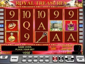 Online Slot Machines Royal Treasures