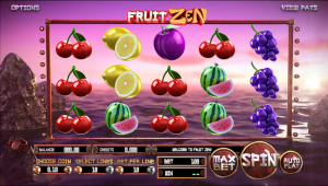 Online Slot Machines Fruit Zen