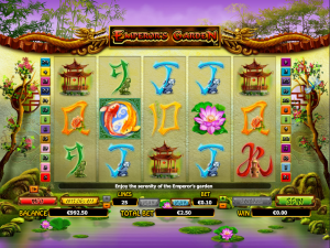 Online Emperors Garden Slot Machine