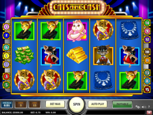 Online Cats And Cash Slot