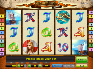 Columbus Deluxe Online Slot Machine
