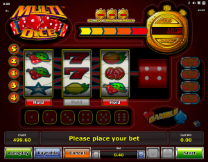 Slot Machine Multi Dice Online