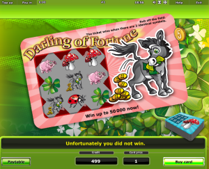 Slot Machine Darling Of Fortune Online