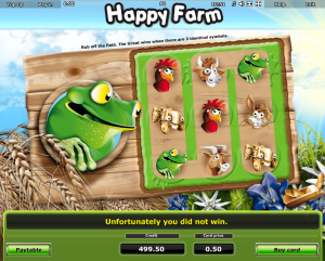 Online Happy Farm Scratch