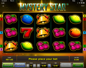 Slot Machine Mystery Star Online
