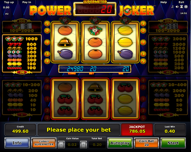 Power Joker Slot Machine