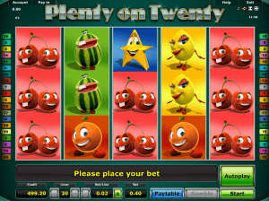 Play Slot Plenty On Twenty Online