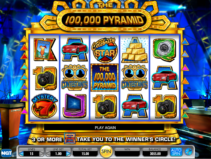 the 100 000 pyramid slot