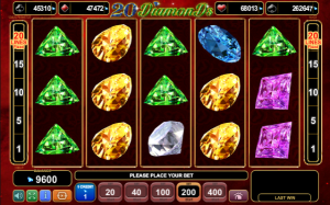 Online 20 Diamonds Slot