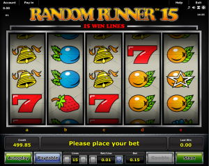 Online Random Runner 15 Slot