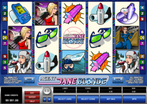 Online Slot Machine Agent Jane Blonde