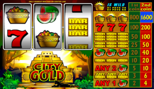 Play Slot City Of Gold Online
