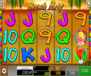 Slot Machine Beach Party Wazdan Online