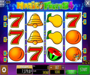 Slot Machine Magic Fruits 4 Online