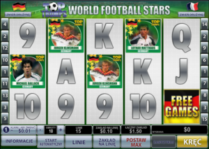 Online Slot Machine World Football Stars