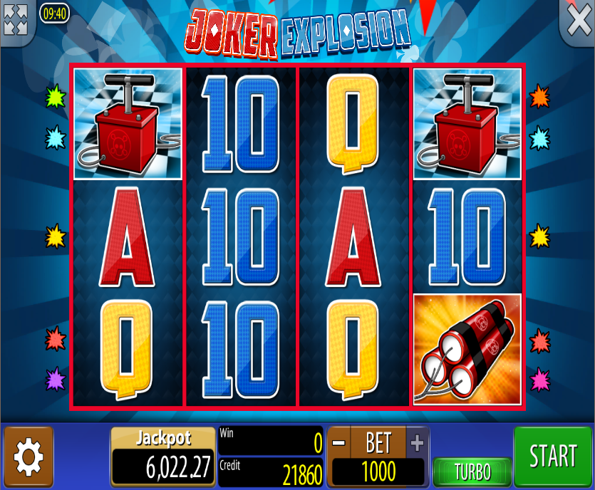 Joker Explosion Slot Machine