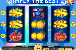 Simply the best 27 online slot machine