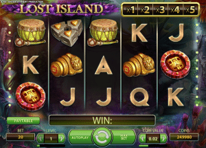 Lost Island Online Slot Machine