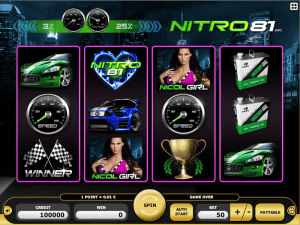 Nitro 81 Online Slot Machine