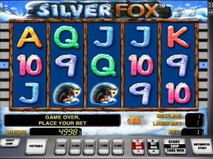 Online Silver Fox Slot Machines