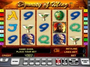 Online The Ming Dynasty Slot Machine