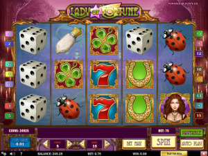 Play Slot Lady Of Fortune Online