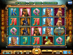 Slot Machine Crown Of Egypt Online