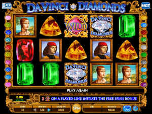 Online Slot Da Vinci Diamonds