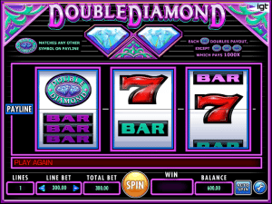 Slot Machine Double Diamond Online